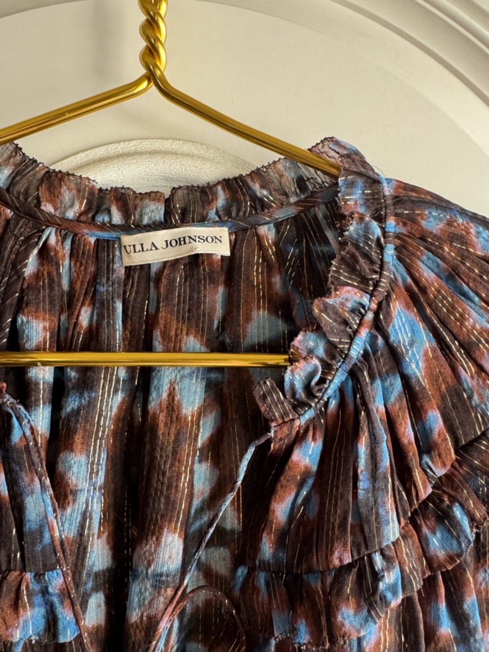 Ulla Johnson Marta Blouse- Twilight Prism - Picture 5 of 8